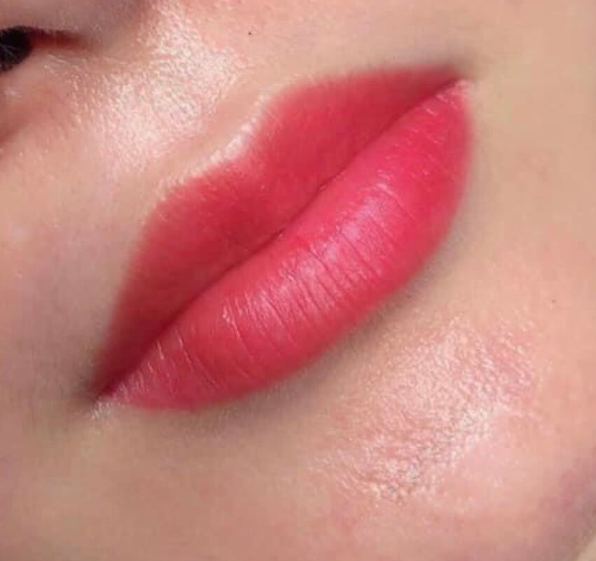 Lip blush at MV Nails