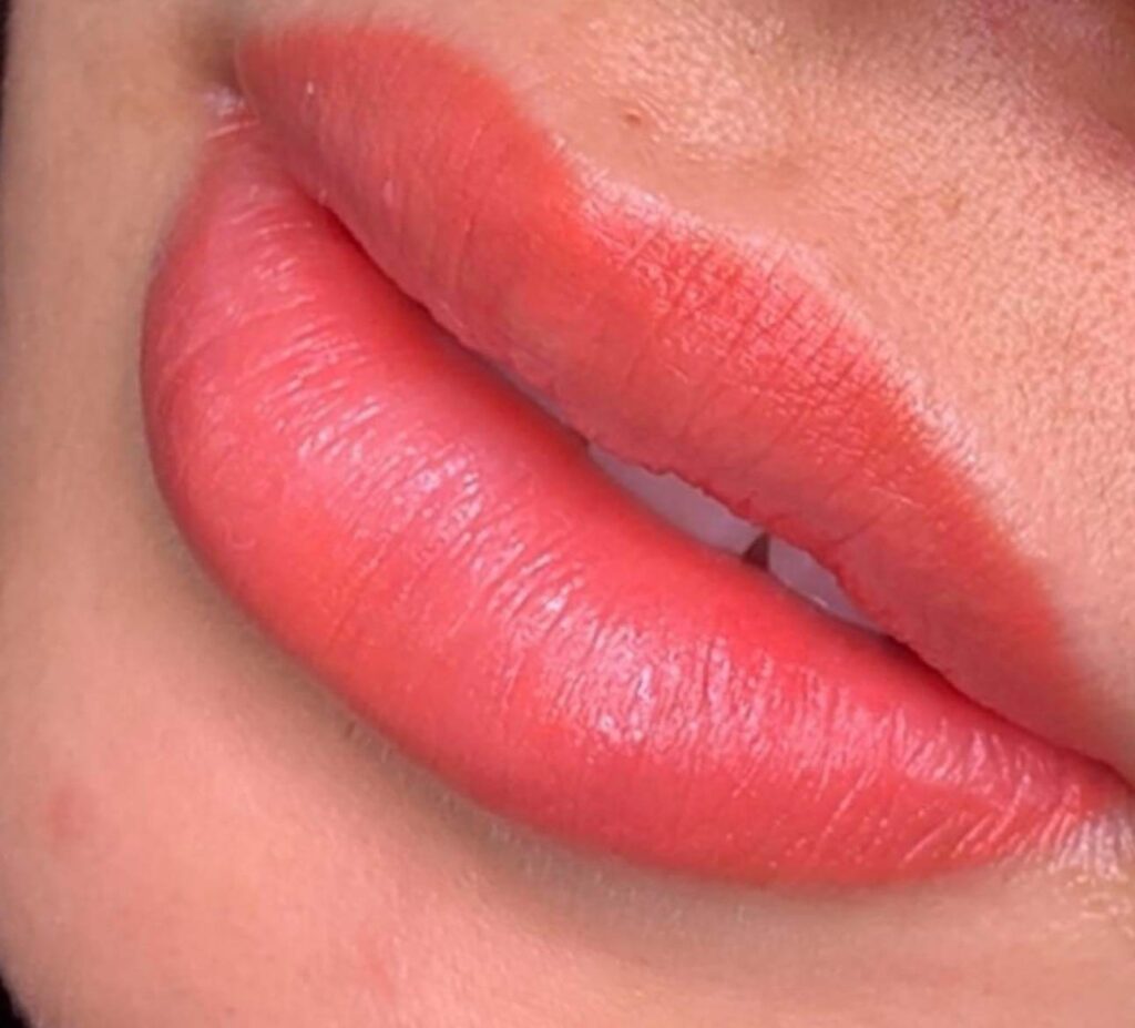 Lip blush at MV Nails