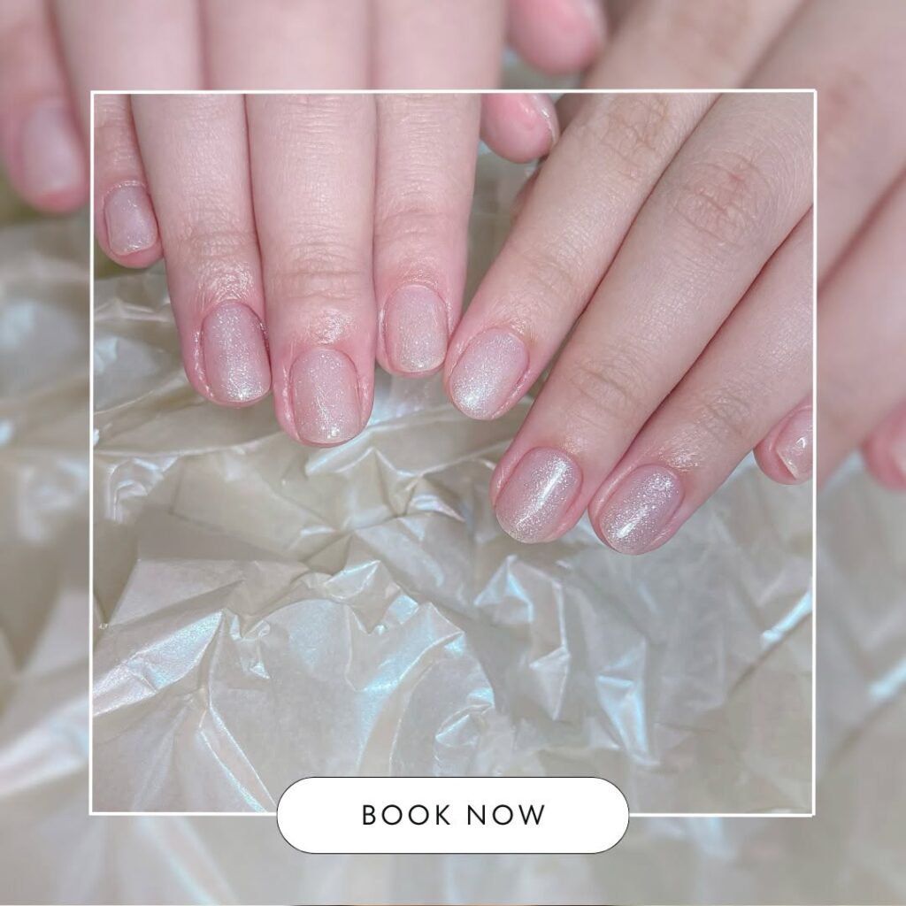 Soft pink manicure shared by MV Nails Mount Vernon